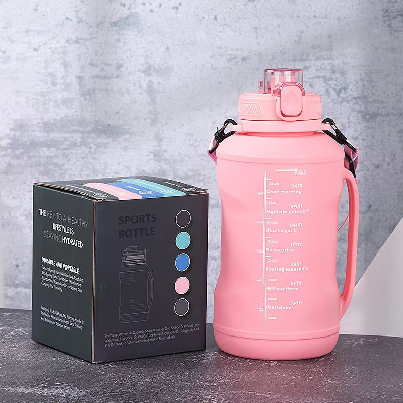HydraFlex™ 2L Foldable Silicone Water Bottle – Ultimate Sports & Outdoor Hydration